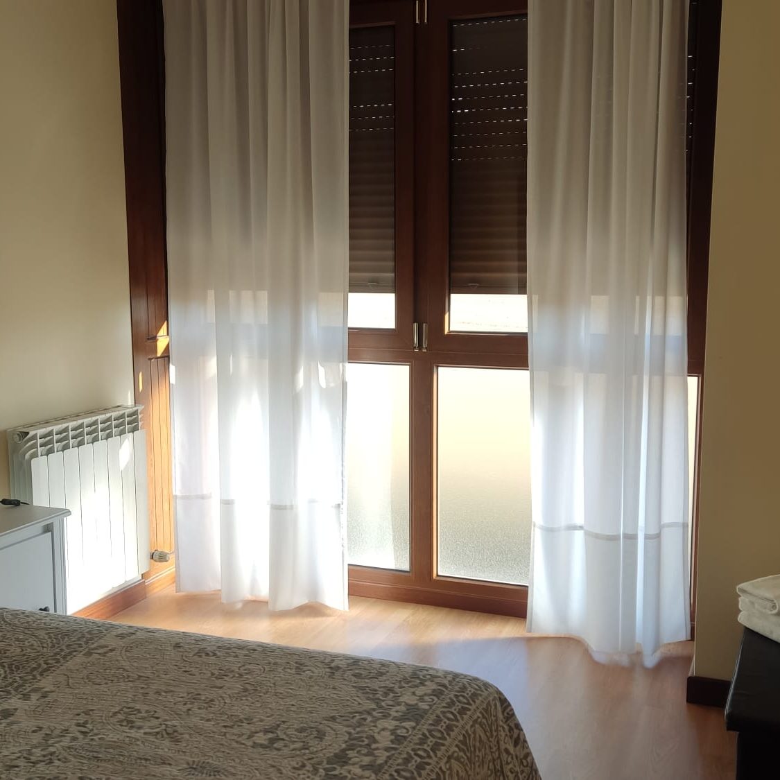 imagen de un dormitorio de los apartamentos